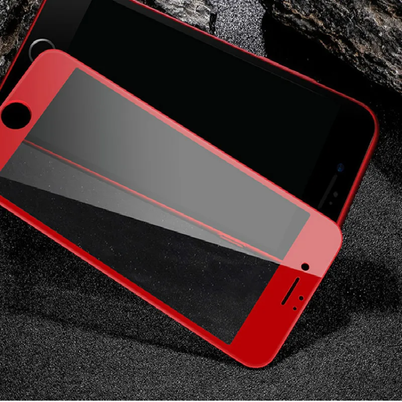 Full Cover Screen Protector Tempered Glass For iPhone 8 6S Plus 6Plus 8Plus 7 Toughened Glass Protective Explosion Proof Film