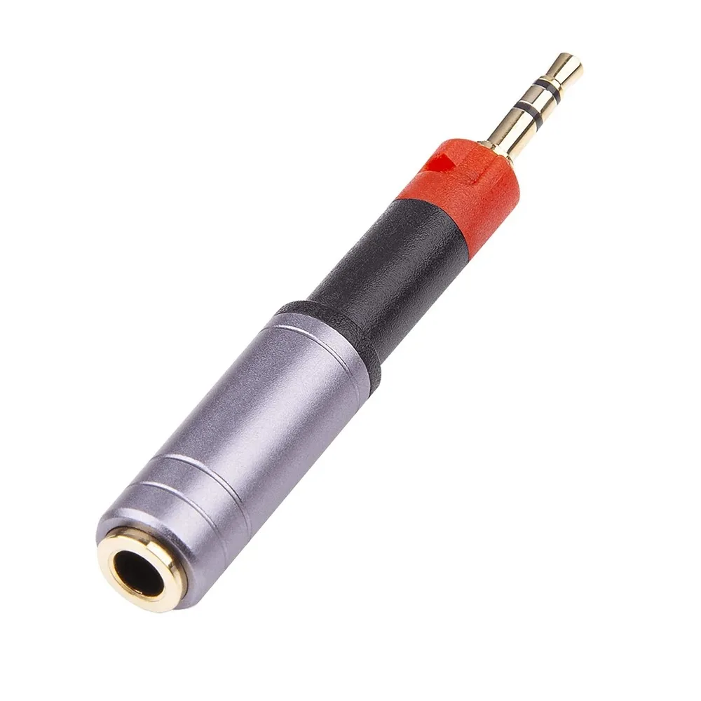 

Металлический переходник для наушников с внутренней резьбой от 2,5 мм до 3,5 мм, коннектор для наушников KRK KNS 6400 6402 8400 8402