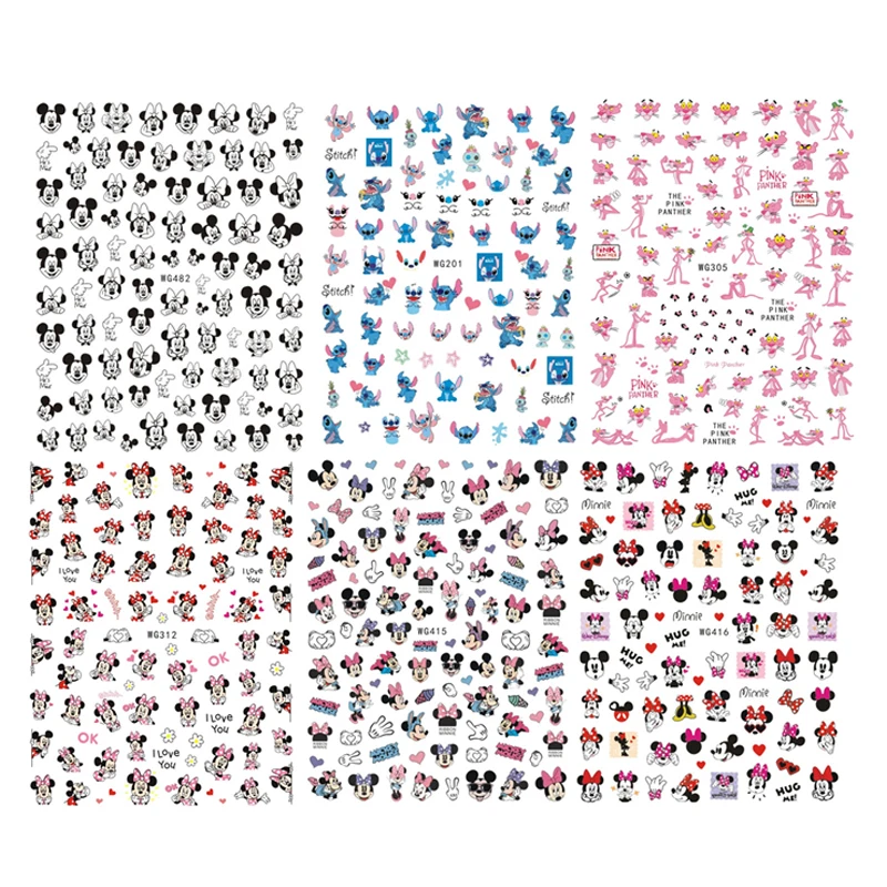 1 шт. декоративная наклейка на ногти Белоснежка |