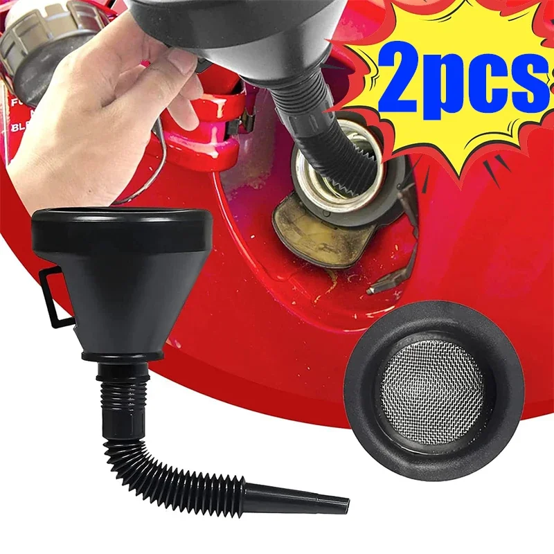 Топливная Воронка 2-в-1 С Фильтром Для Масла Воды Дизеля И Газа — Инструмент