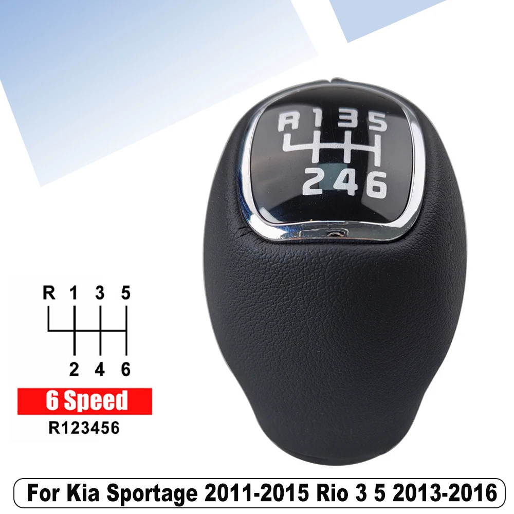 

Для Kia Sportage 2011-2015 RIO VELOSTER новая искусственная кожа 5/6 скоростей ручная коробка передач MT 43711 3W400HU