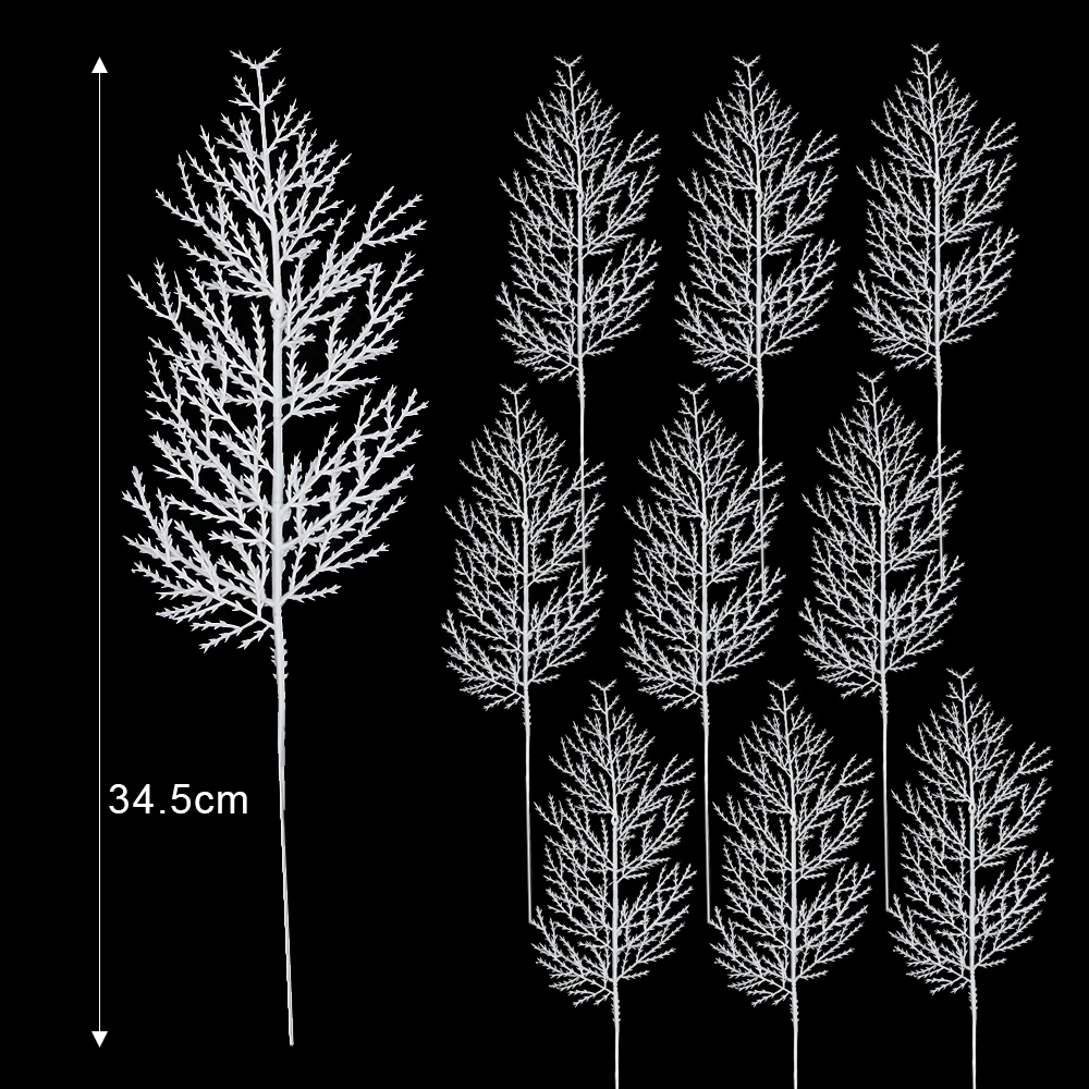 

Искусственные белые сосновые ветки