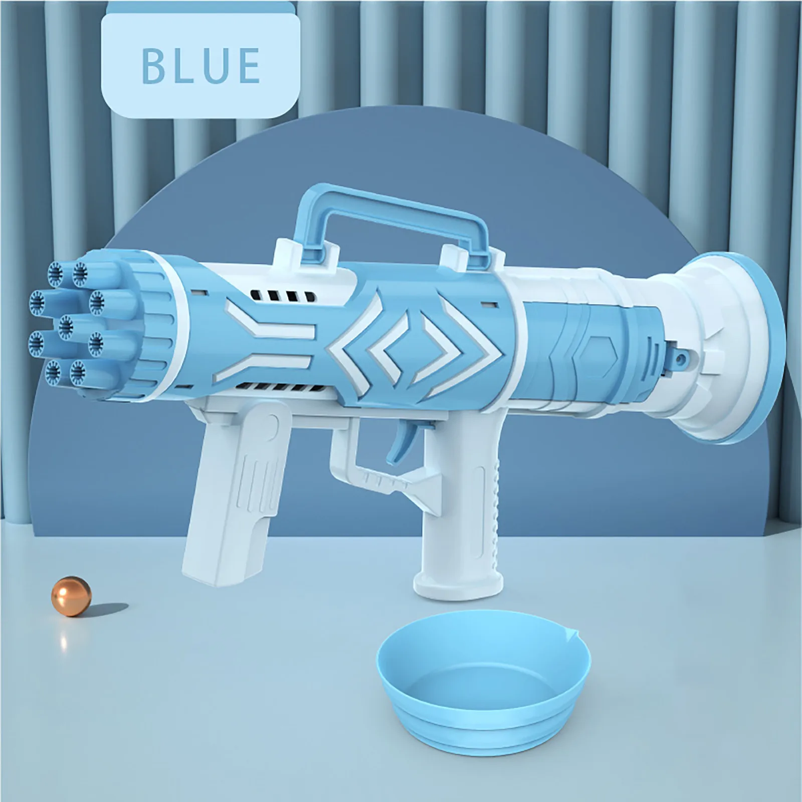 Электрическая машинка для мыльных пузырей детей игрушка-пистолет игр на