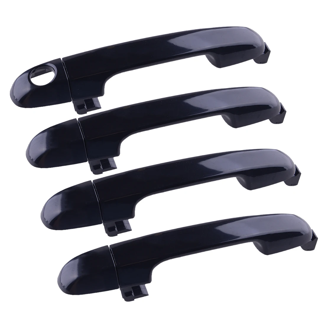 

82651-1J000 Black Car Exterior Front Rear Left Right Door Handle Set Fit For Hyundai i20 2007 2008 2009 2010 2011 2012 2013 2014