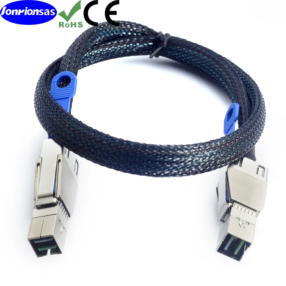 Mini SAS SFF-8644 to HD SFF-8644 без IC с HD кабелем для разрешения SAS 8643