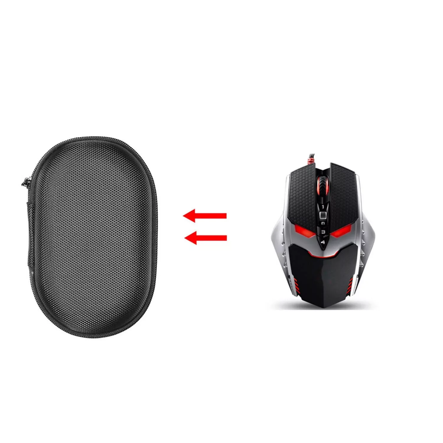 

Водонепроницаемый портативный чехол для хранения мыши VX6/ VX7/V7/ VX10, 3,5 мм