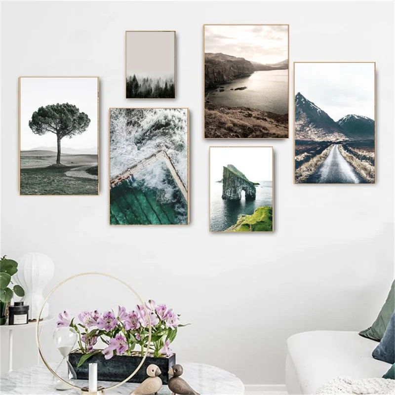 

Скандинавский холст, постер, искусство на стену, искусство, живопись