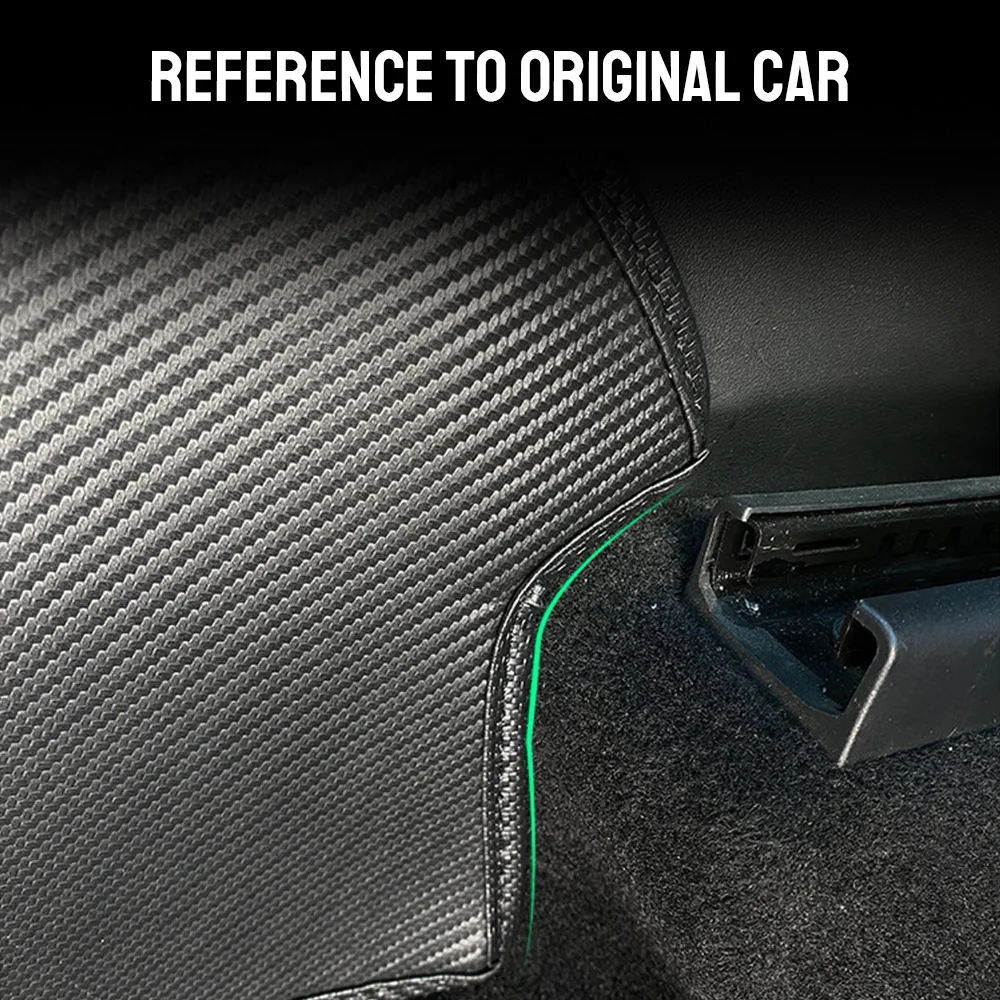 Износостойкая декоративная накладка для Tesla Model Y защитный чехол из искусственной