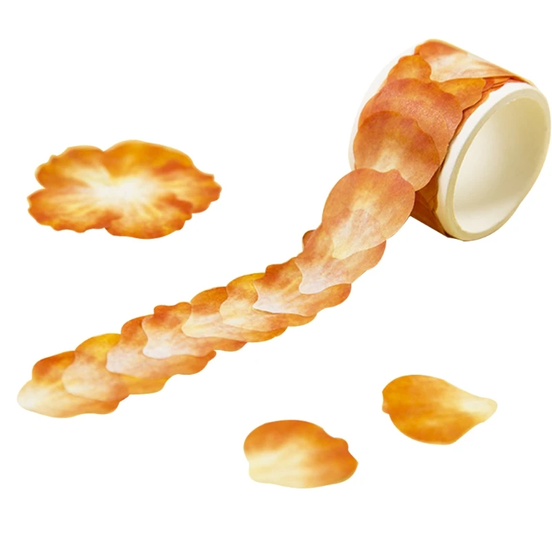 Изысканная бумажная лента Washi Цветочная фотография отлично подходит для