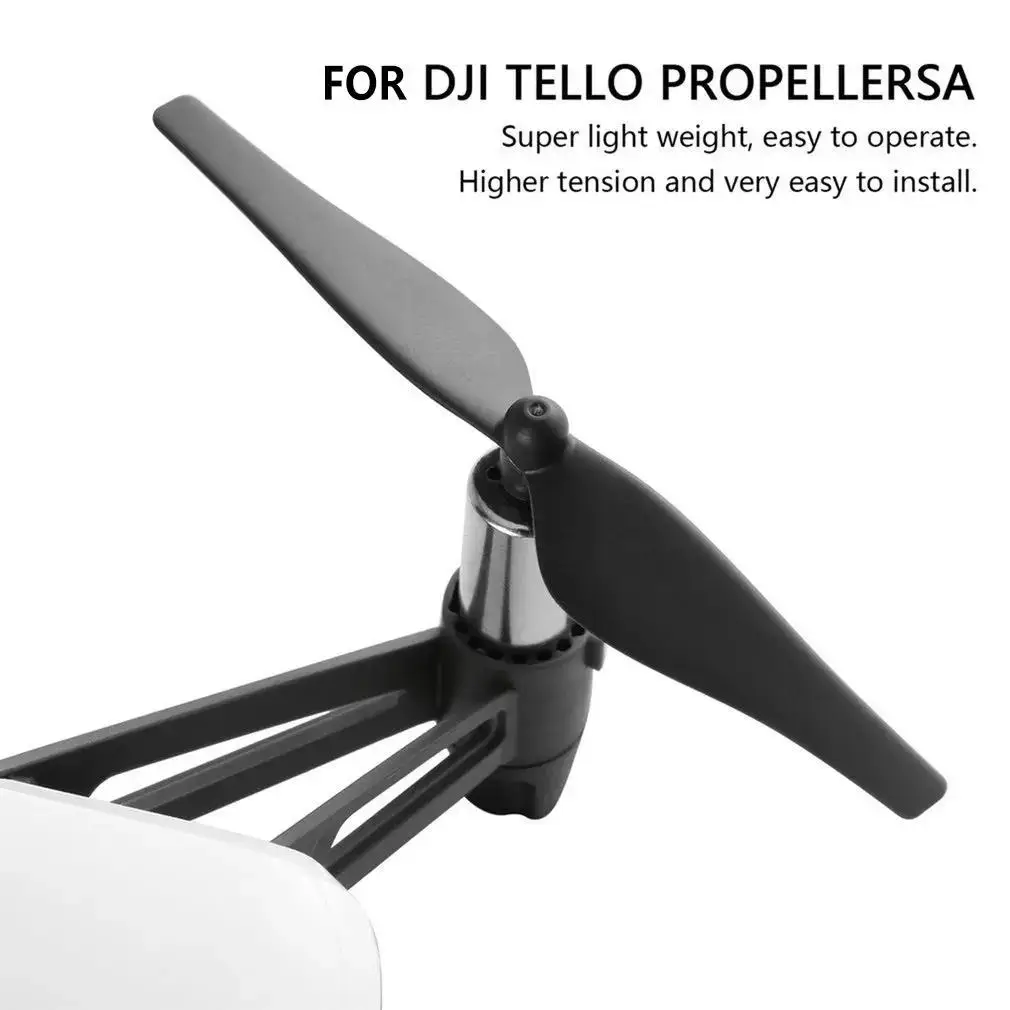 4 шт. быстросъемные пропеллеры для дрона DJI Tello Mini Drone Propeller CCW/CW Props запасные части