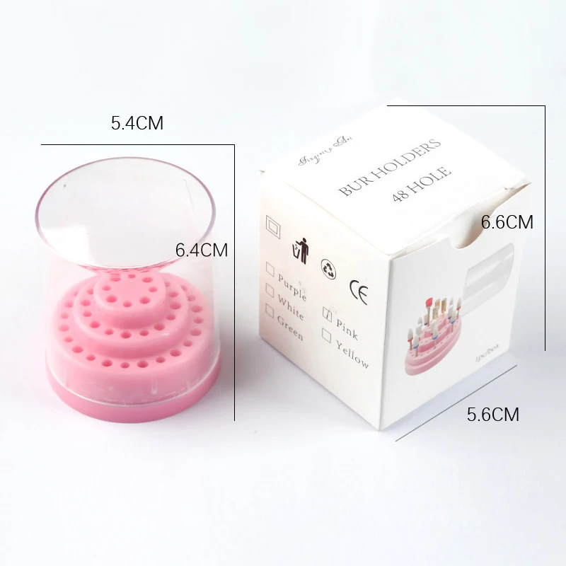 Держатель для фрез и акриловый с 48 отверстиями | Красота здоровье