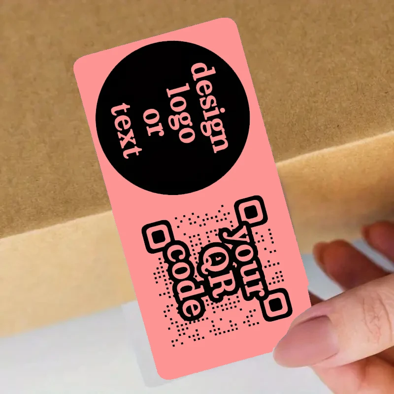 

Настольные наклейки с QR-кодом