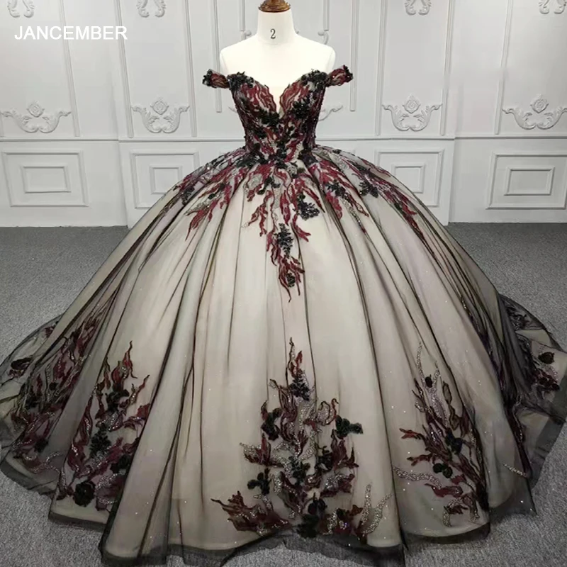 

Luxury Evening Dresses 2022 Organza Ball Gown Sweetheart Women's Party Dress Sequined Appliques DY9875 Vestidos De Fiesta