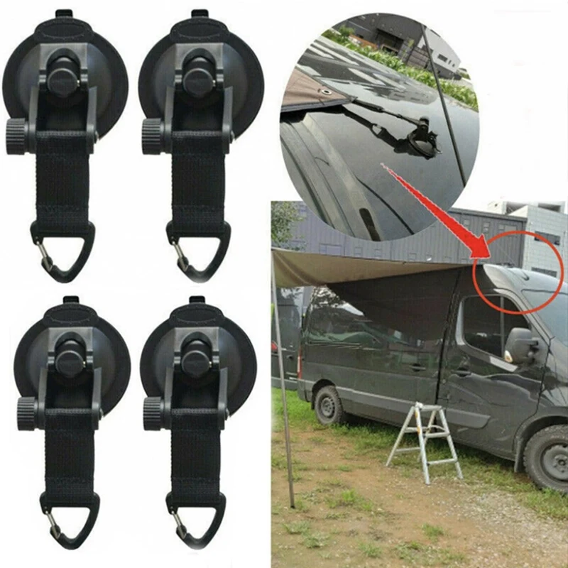 8шт Присоска для крепления якоря на крюке брезент кемпинга в качестве бокового