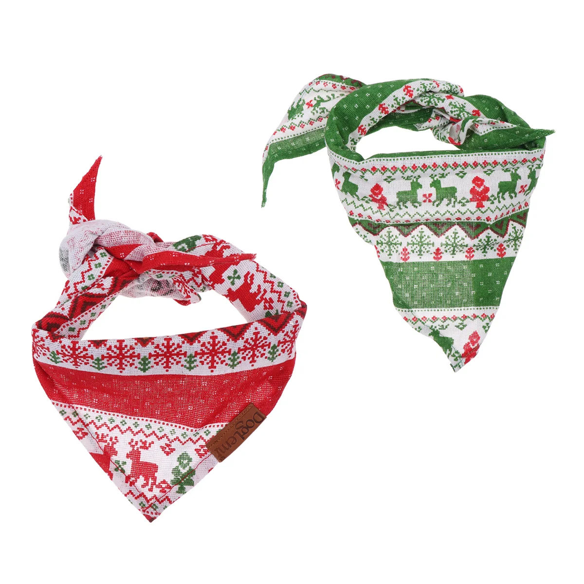 

Scarf Christmas Outfit Kerchiefs Cat Bib Triangle Scarf Triangle Collar