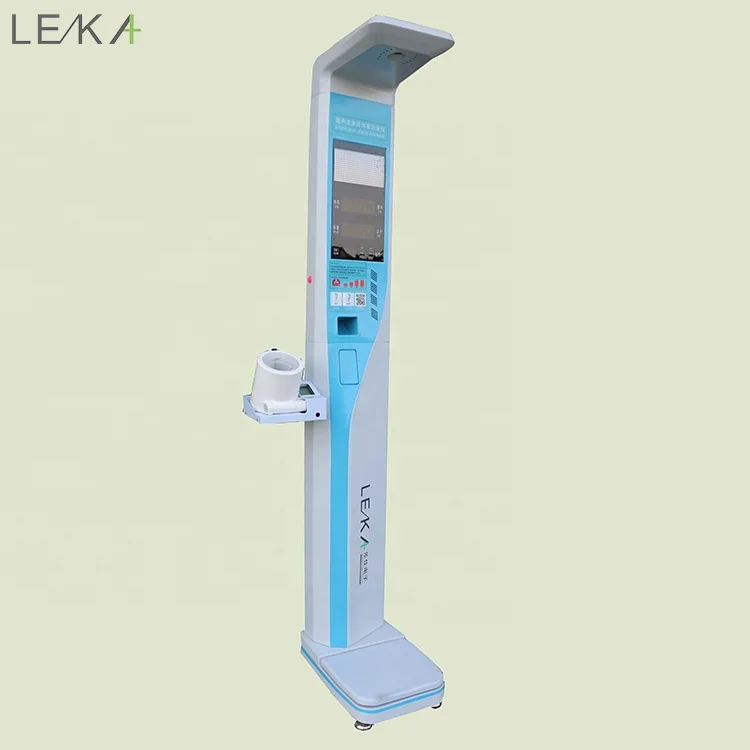 

Ultrasonic and luxury physical examination instrument automatically measure height and weight blood pressure HW-VE