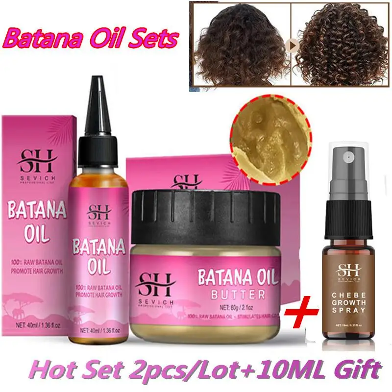 

Набор для быстрого роста волос Batana, африканская сумасшедшая тяга, Alopecia Batana, маска для волос против разрыва волос, лечение роста волос
