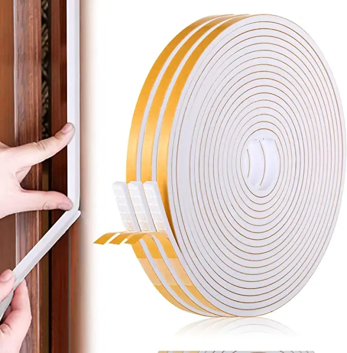 

3 Pieces Door Seal Tape Wind-proof Sound Isolation Window Strip Accessory