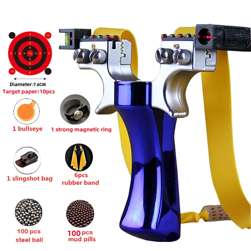 Powerful New Laser Slingshot Upgrade Outdoor Shooting Catapu