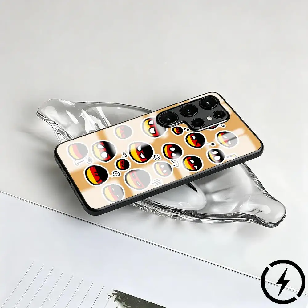 Фото Чехол для телефона Polandball для Samsung S26 S25 S24 S23 S22 S21 S20 Plus Ultra Fold A Glass Magnetic Case №2