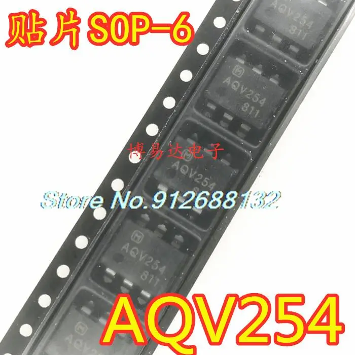20 шт./партия, AQV254 SOP-6
