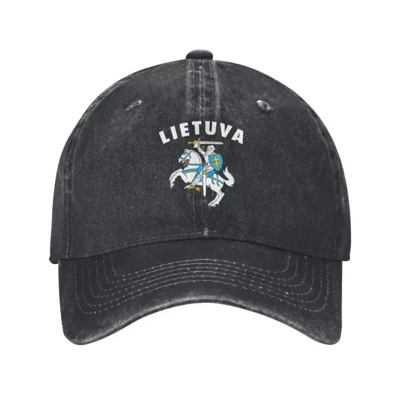 Хлопковая бейсболка Lietuva с защитой от солнца для мужчин и женщин