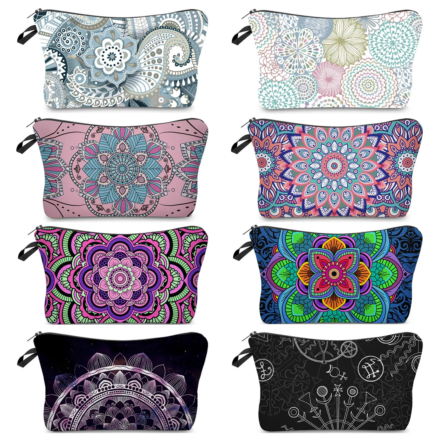 

Cosmetic Organizer Bag Make Up Heat Transfer Printing Cosmetic Bag Fashion Portable Storage Bag Multifunction Pencil Cases