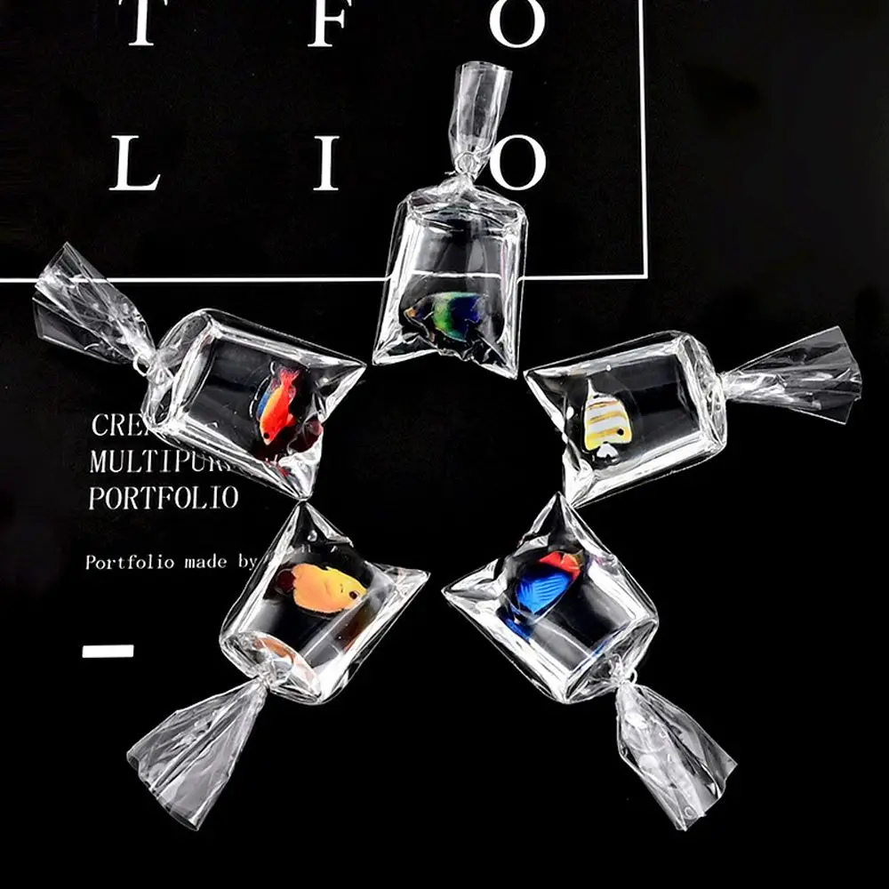 Прозрачная сумка для воды Подвески изготовления женских и мужских подвесок