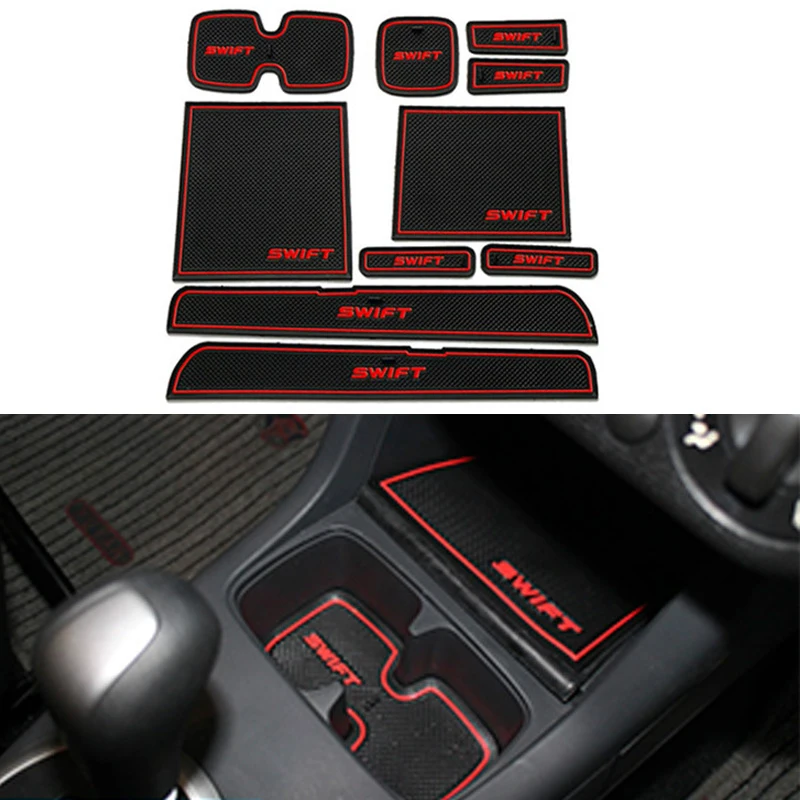 Аксессуары для интерьера автомобиля Противоскользящий коврик ворот и чашки Suzuki