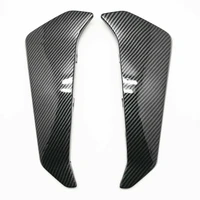 hydro dipped carbon fiber finish side water tank plate cover fairing for yamaha mt 09 fz09 2017 2019