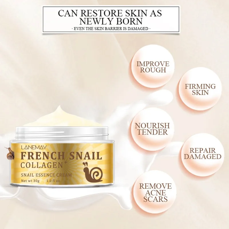 С улиточным коллагеном крем увлажняющий укрепляющий разглаживающий тонкие