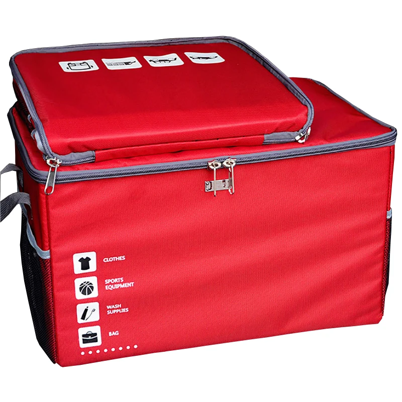 

Высокое качество PP доска укладка водостойкий Автомобильный багажник Органайзер складная сумка для хранения грузовой ящик для хранения авт...