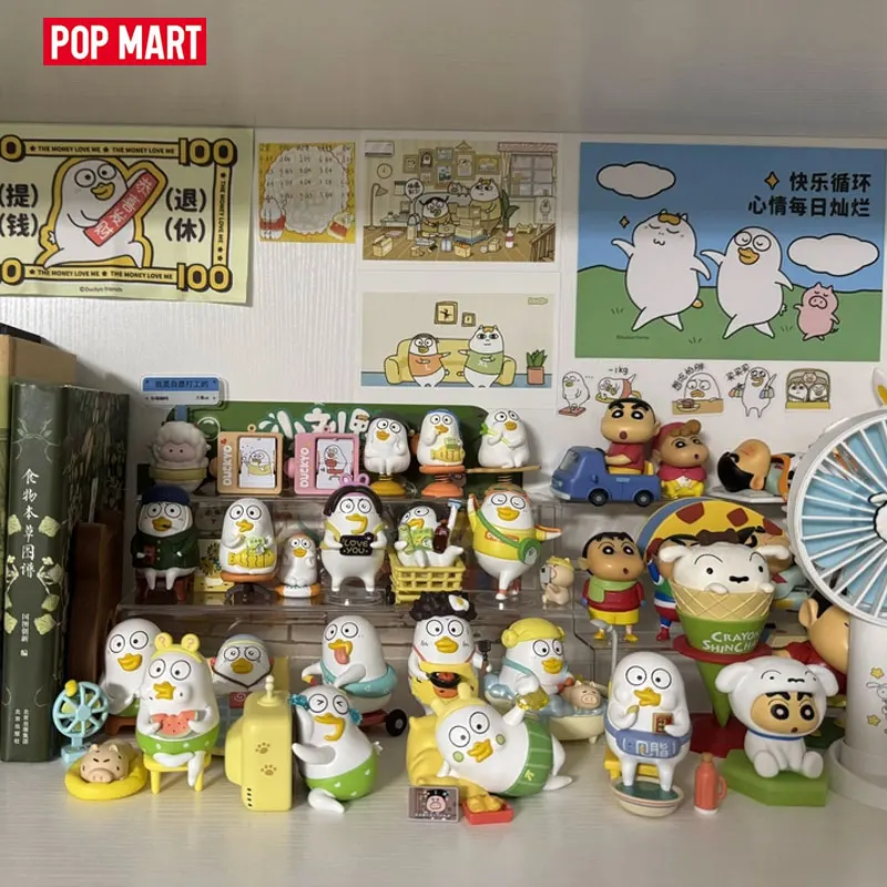 POP MART DUCKYO'S LEISURE LIFE Series: Коллекционные фигурки-сюрпризы (Blind Box), милые фигурки-модели, подарок на день рождения (art.: 3920dbcf47480) - 3920dbcf47480