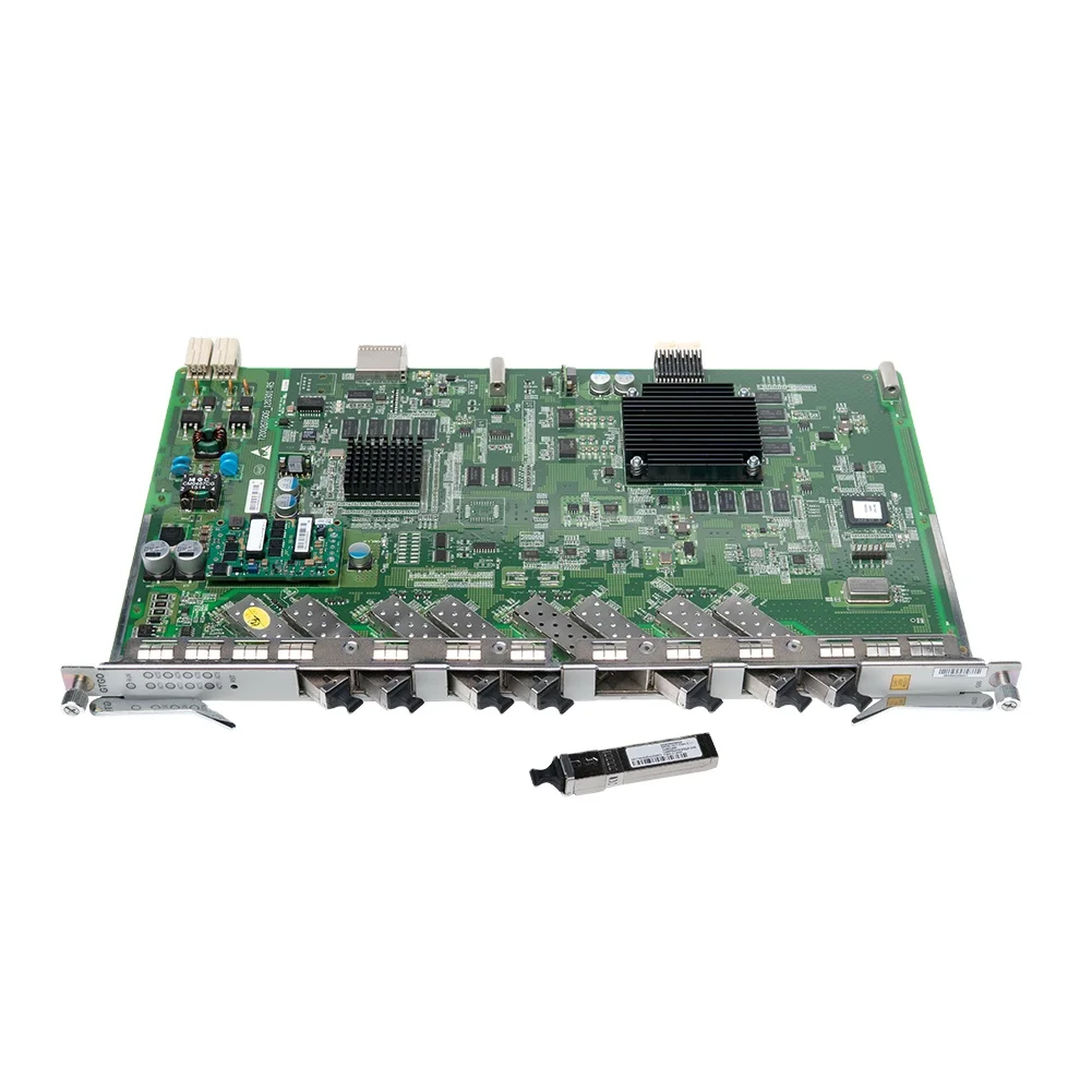 

FTTH Service Board GTGO C+/C++ Service Card 8 Ports 8 SFP Modules GTGO for C300 C320 OLT GPON Business Card GTGO C++