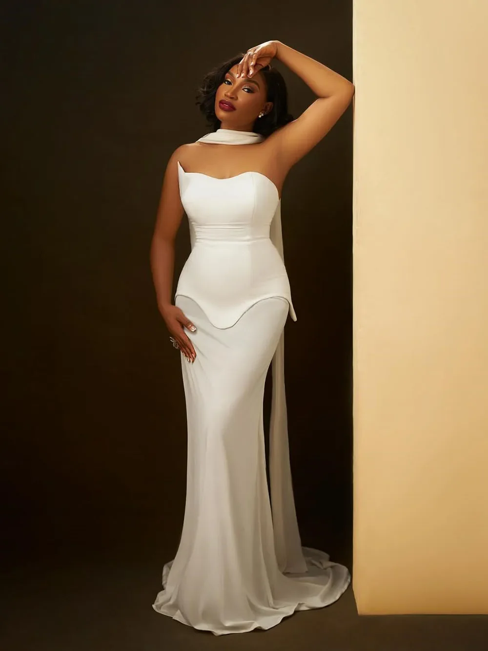 Новинка осени 2024 черно-белое привлекательное Сетчатое лоскутное Бандажное