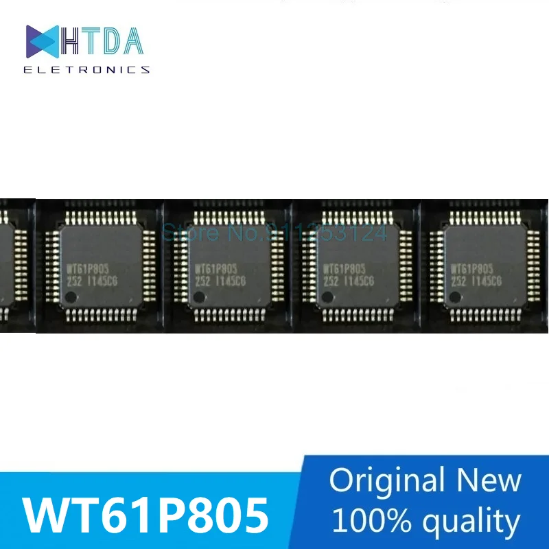 

(1-2pcs/lot) WT61P805 QFP-48 new and original IC