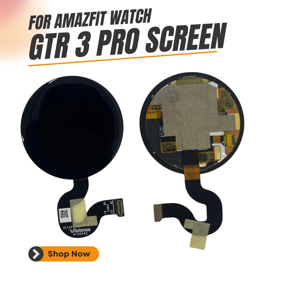 Фото Для Amazfit GTR 3 Pro ЖК-дисплей с цифровым преобразователем сенсорного экрана в сборе для Huami Amazfit GTR 3 Pro №4
