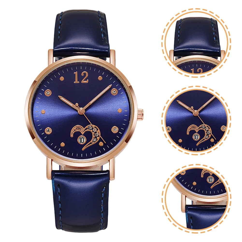 Кварцевые женские часы-браслет для минерального усиленного стекла