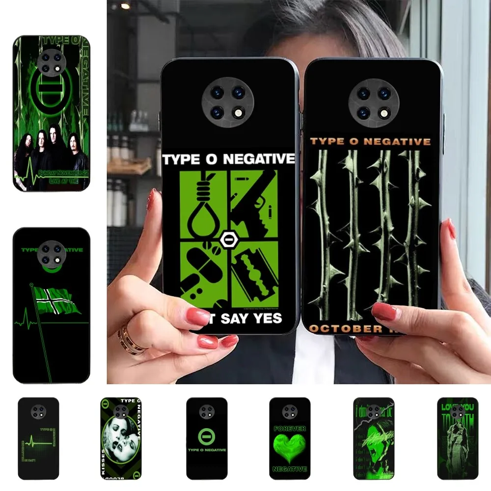 Rock Band T-T-Type O N-Negative Music Phone Case For Redmi 5 6 7 8 9 10 plus pro A GO K20 K30 K40 F3 Fundas