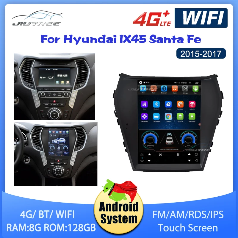 

Автомагнитола на Android 10 для Hyundai IX45 Santa Fe 2015-2017, 8 ядер, 128 ГБ, проигрыватель, GPS-навигация, видео, мультимедиа, Din-камера