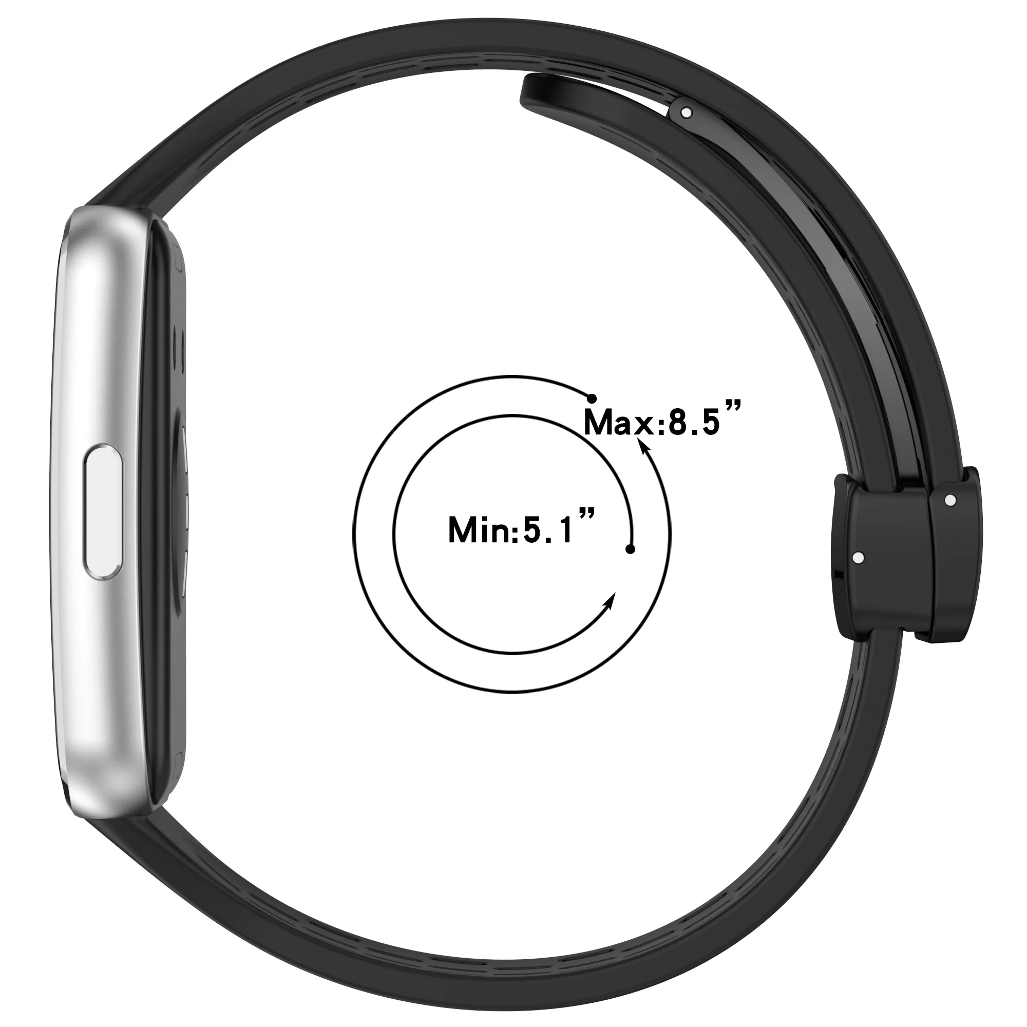 Спортивный силиконовый ремешок для Huawei Band 11 Pro, браслет с магнитной застежкой в стиле Cave, аксессуары для Huawei Band 11 Correa (art.: 3920d95e4e53e) - 3920d95e4e53e