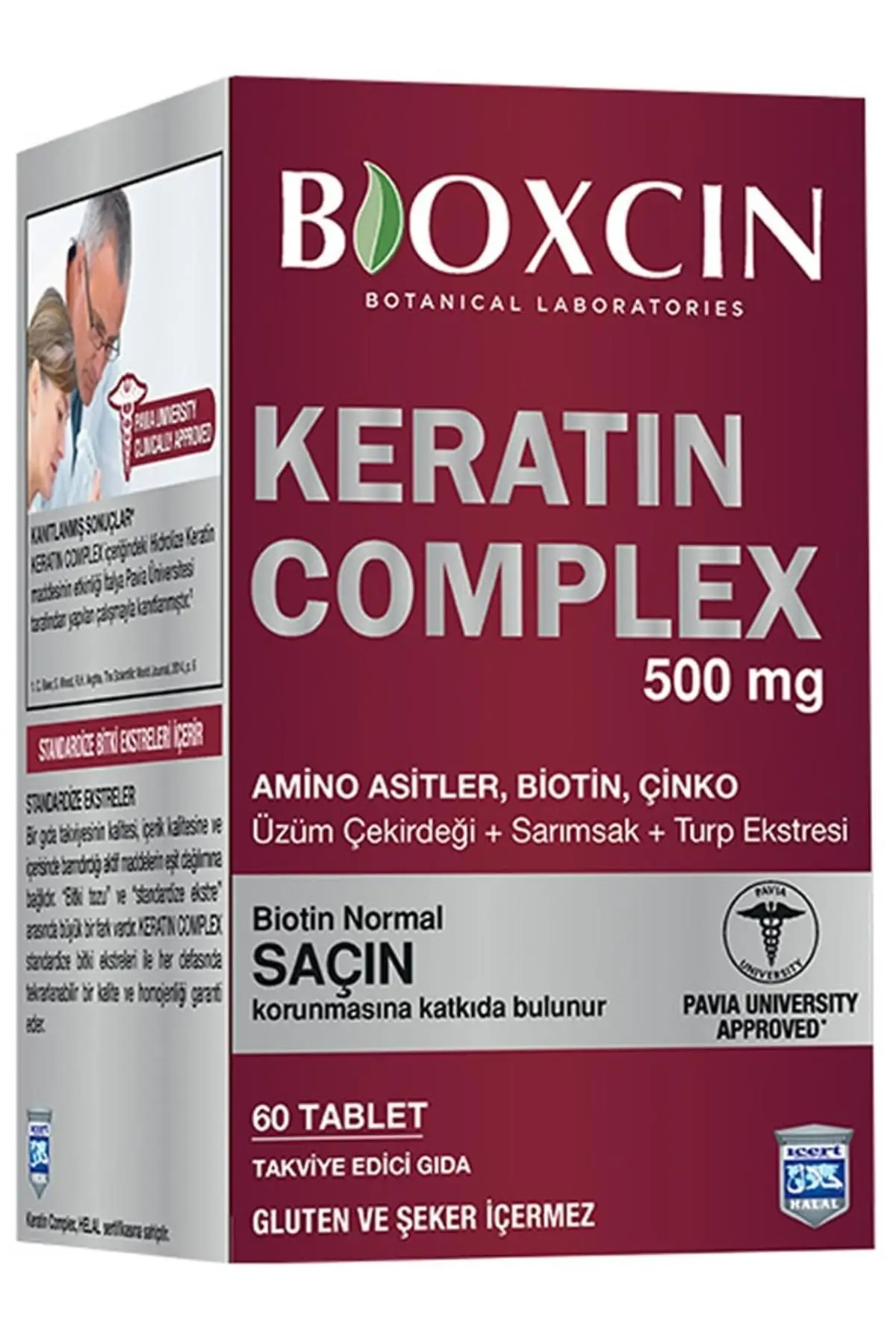 Бренд: биоксин Кератиновый комплекс в таблетках 500 мг (60 таблеток) Категория: другие продукты для здоровья
