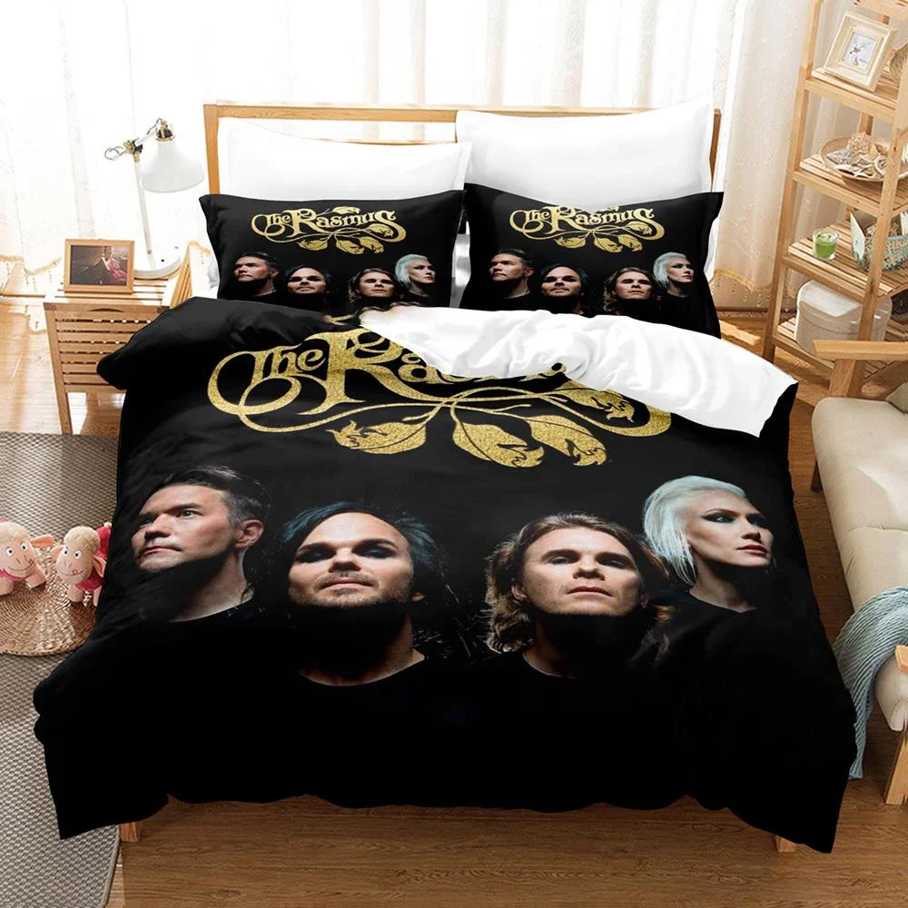 Popular The Rasmus Bedding Set Single Twin Full Queen King Size Duvetcover Adult Boys Bedroom Anime Bed Sheet