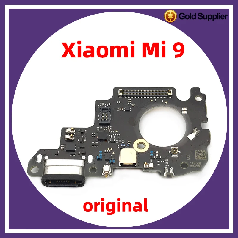 Оригинальный док-разъем для xiaomi Mi 9 зарядный USB-порт гибкий кабель замены платы