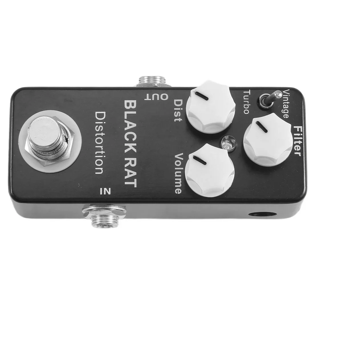 Мини-педаль эффектов для гитары Mosky Black RAT Distortion