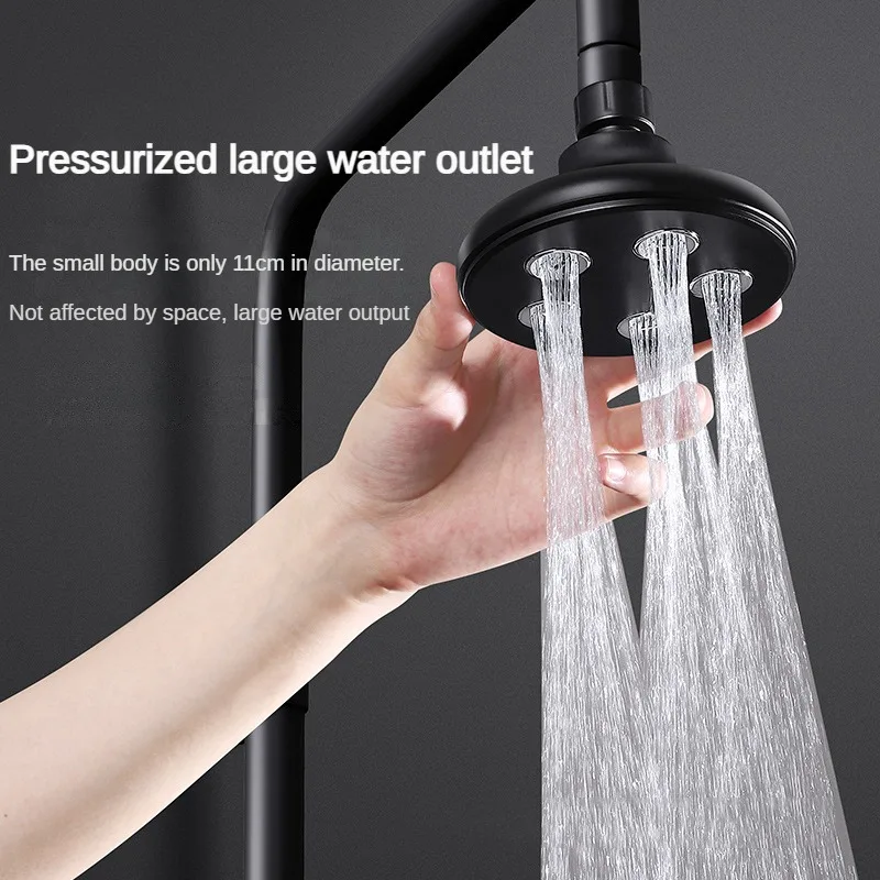 

Mini Rainshower High Pressure Water Flow Rainfall Shower Head Water- Saving Shower Bathroom Accessories Showerhead
