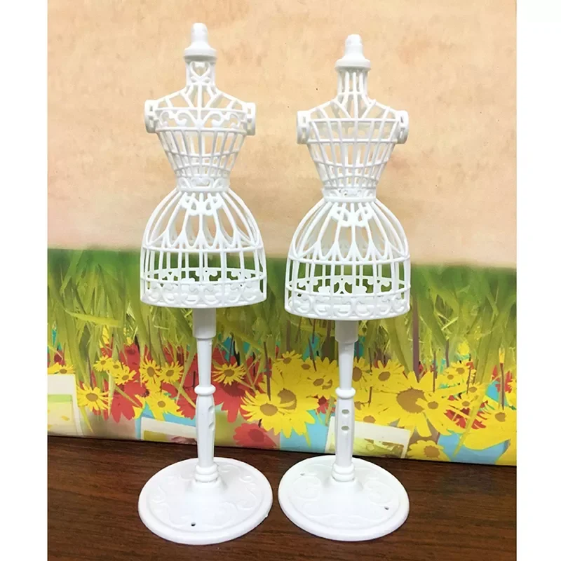 

Girls Mannequin Fantasy Doll Display Holder Dress Clothes Gown Hollow Model hanger Stand Rack Holder for Barbie Dolls