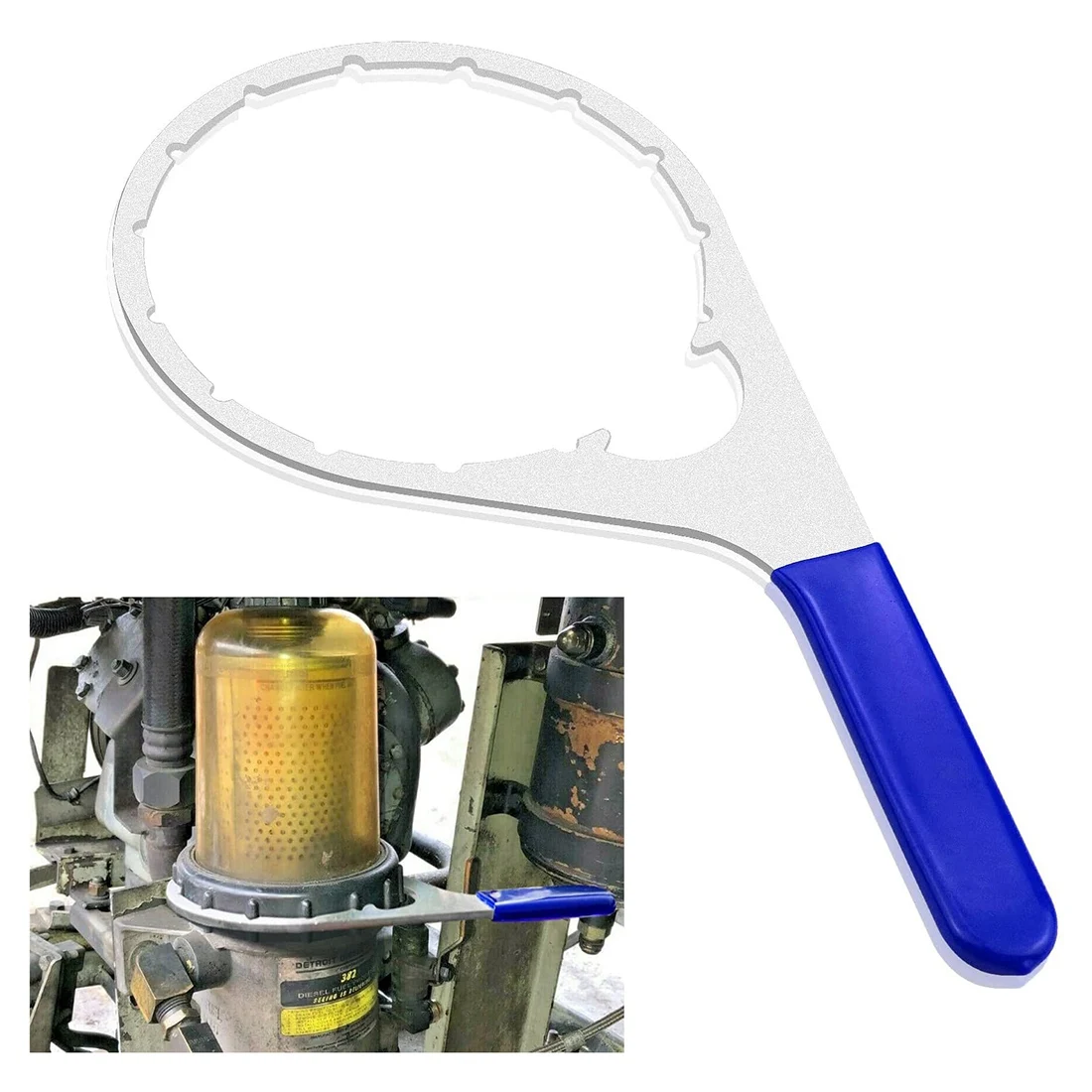 Ключ для топливного фильтра Colar / Vent Cap 380134 382 с внутренним диаметром 6 дюймов