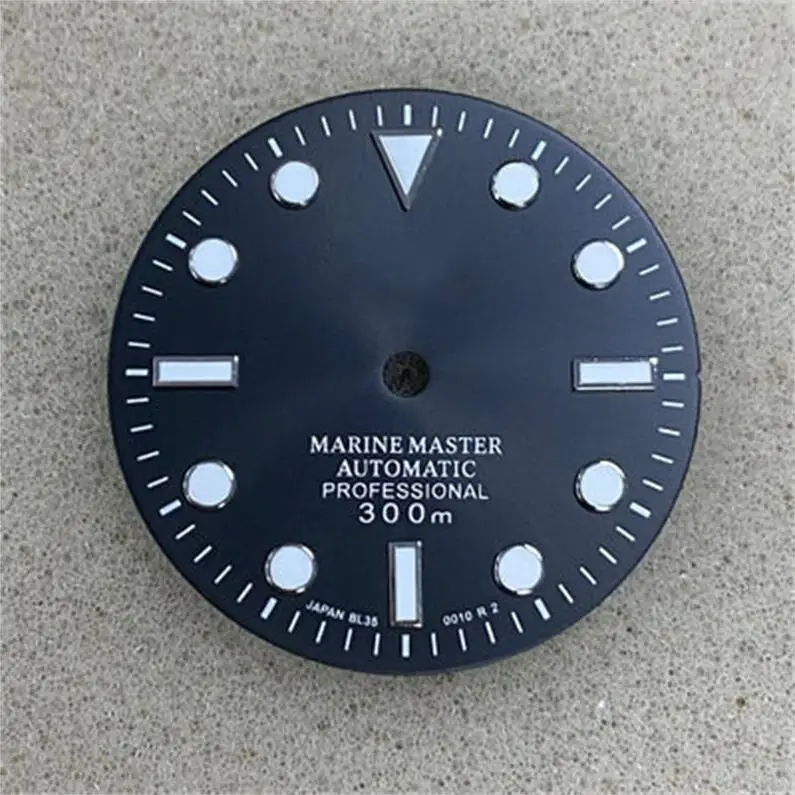 Sunburst dial blue black purple white C3 green luminous SKX007 abalone turtle mechanical watch accessories MOD NH35/36 movement