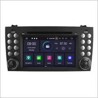 android 9 0 double din car radio with reverse camera car multimedia for slk slk200slk280slk350slk55 2004 2012